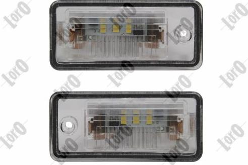 ABAKUS 003-07-901LED - Numurzīmes apgaismojuma lukturis