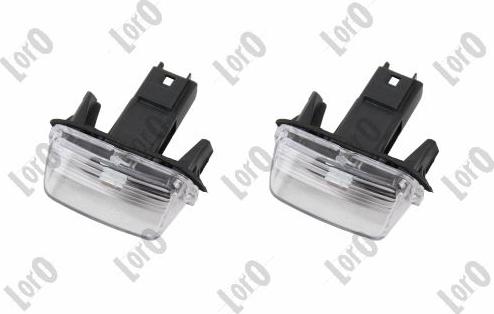 ABAKUS 038-06-905LED - Numurzīmes apgaismojuma lukturis