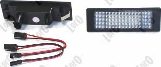 ABAKUS L04-210-0001LED - Numurzīmes apgaismojuma lukturis