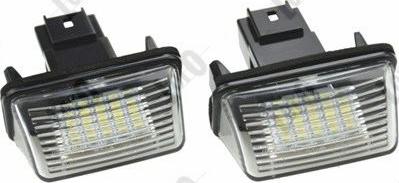 ABAKUS L38-210-0001LED - Numurzīmes apgaismojuma lukturis