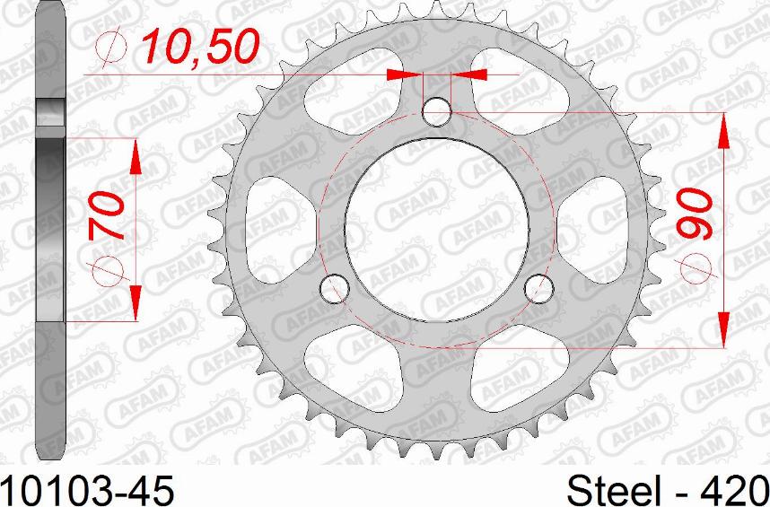 AFAM 10103-45 - Auto Part
