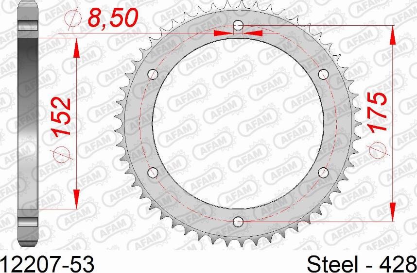 AFAM 12207-53 - Auto Part