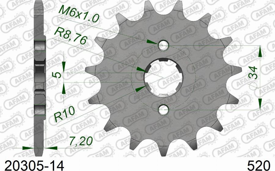 AFAM 20305-14 - Auto Part