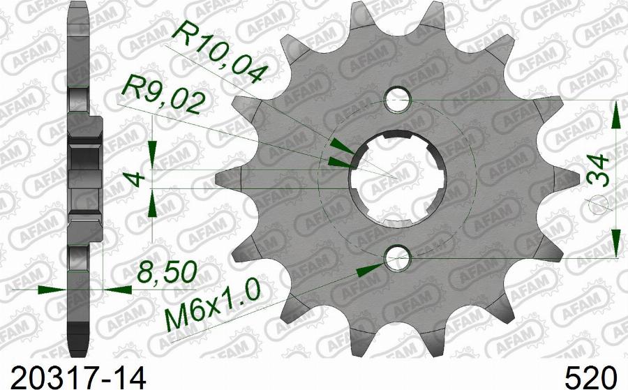 AFAM 20317-14 - Auto Part