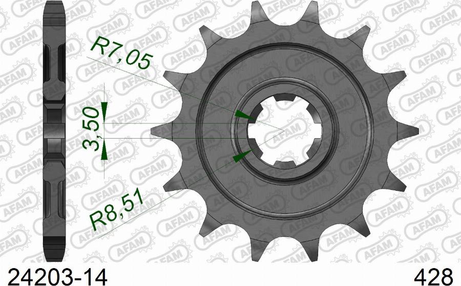 AFAM 24203-14 - Auto Part