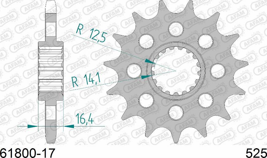 AFAM 61800-17 - Auto Part