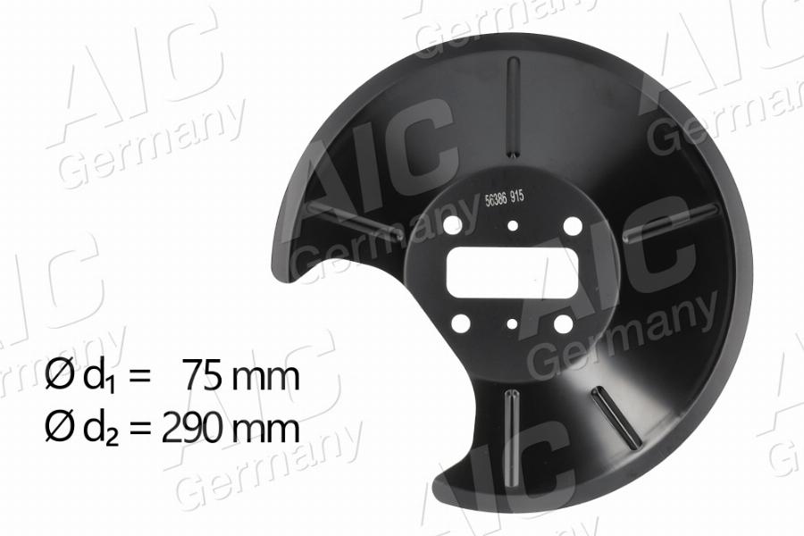 AIC 56386 - BREMŽU DISKA AIZSARGS