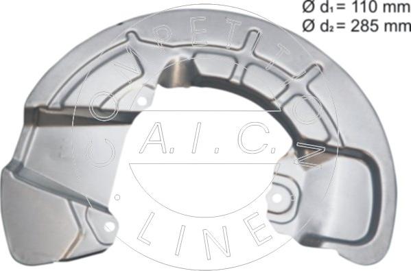 AIC 58831 - BREMŽU DISKA AIZSARGS