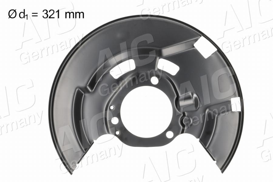 AIC 75596 - BREMŽU DISKA DUBĻU