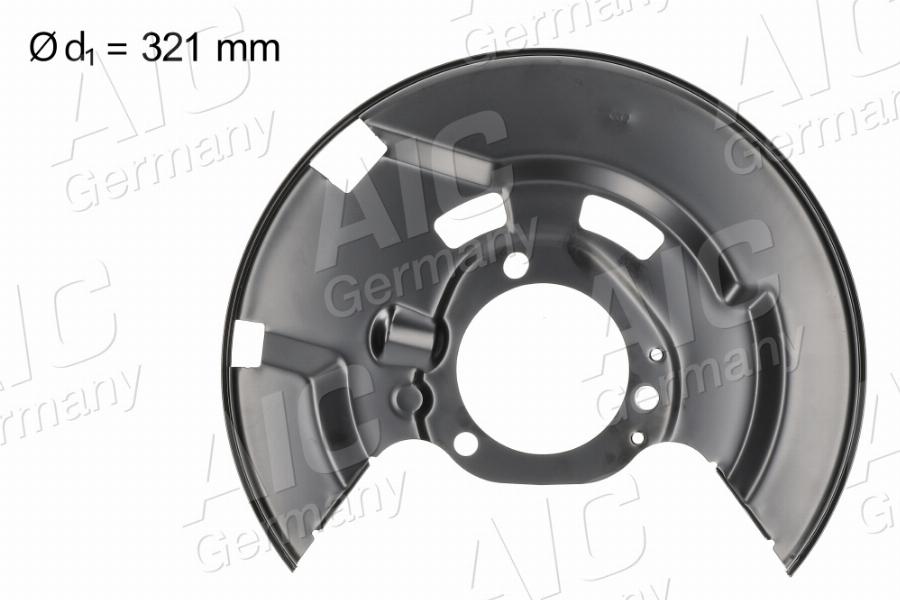 AIC 75597 - BREMŽU DISKA DUBĻU