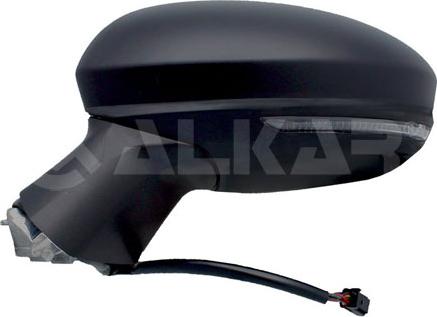 Alkar 6125251 - Ārējais atpakaļskata spogulis