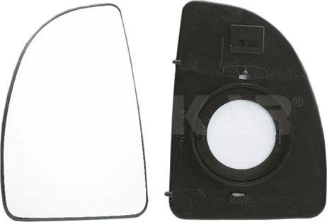Alkar 6401921 - Spoguļstikls, Ārējais atpakaļskata