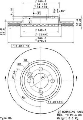 Blue Print ADG043149 - ADG043149 BR