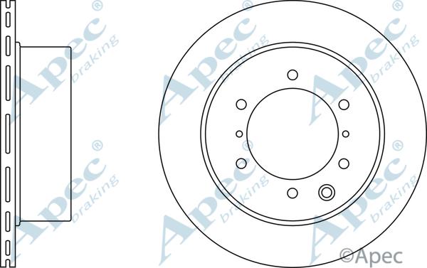 Blue Print ADG04368 - BREMŽU DISKS