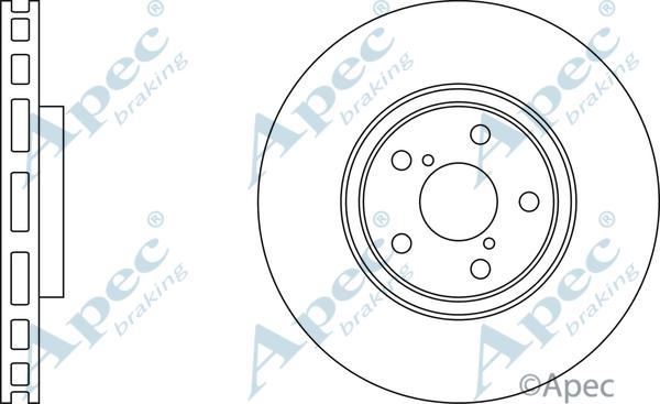 Blue Print ADT343158 - BREMŽU DISKS