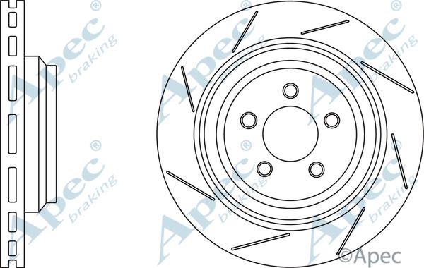 Blue Print ADA104361 - BREMŽU DISKS