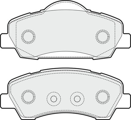 ALTE AUTOMOTIVE 137929BAL - Bremžu uzliku