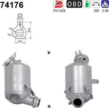 AS 74176 - KATALIZATORS 74176
