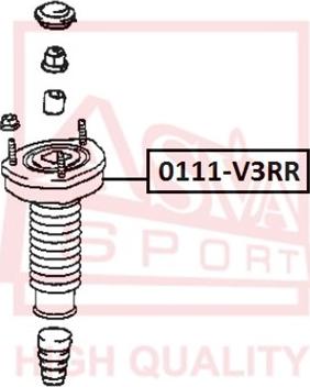 ASVA 0111-V3RR - 48750-33061 AM.BALSTS