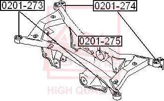 ASVA 0201-273 - 55400-8H700 BUKSE 0201-273