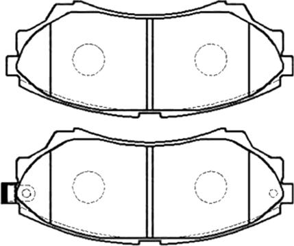 Blue Print ADM54286 - BREMŽU UZLIKAS