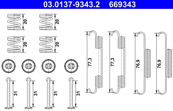 ATE 03.0137-9343.2 - Auto