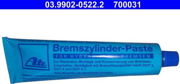 ATE 03.9902-0522.2 - Bremžu