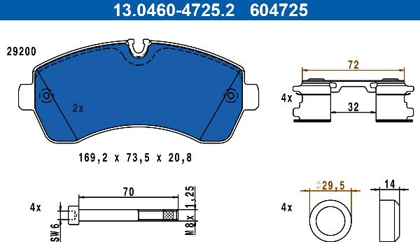 ATE 13.0460-4725.2 - BREMŽU