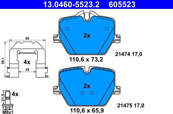 ATE 13.0460-5523.2