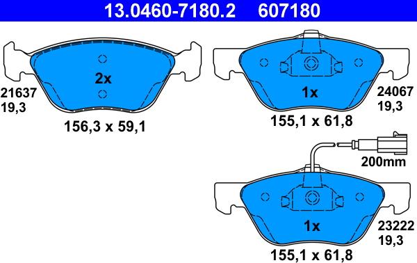ATE 13.0460-7180.2 - BREMŽU