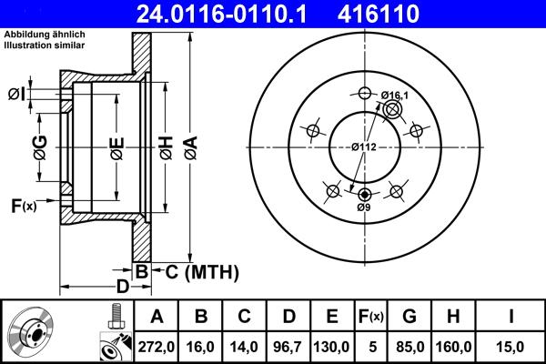 FREMAX BD-0183 - FCR154A BREMŽU DISKS