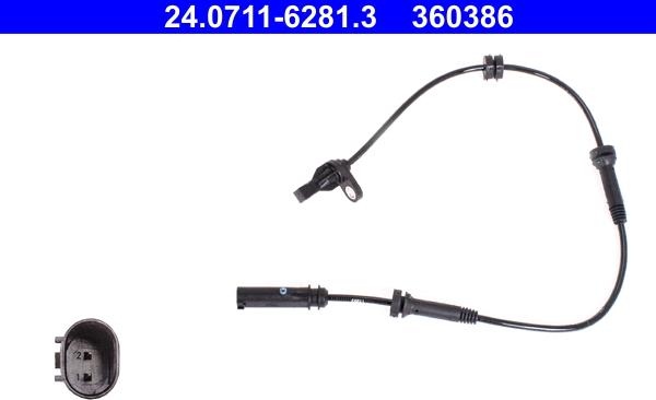 ATE 24.0711-6281.3 - Auto