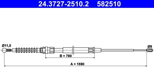 ATE 24.3727-2510.2 - Auto