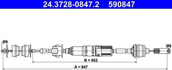 ATE 24.3728-0847.2 - SAJŪGA