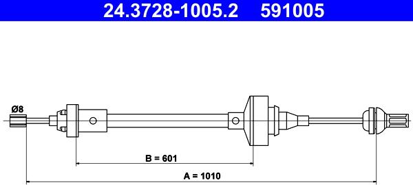 ATE 24-3728-1005-2 - Trose, Sajūga pievads
