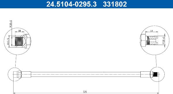 ATE 24.5104-0295.3 - Auto