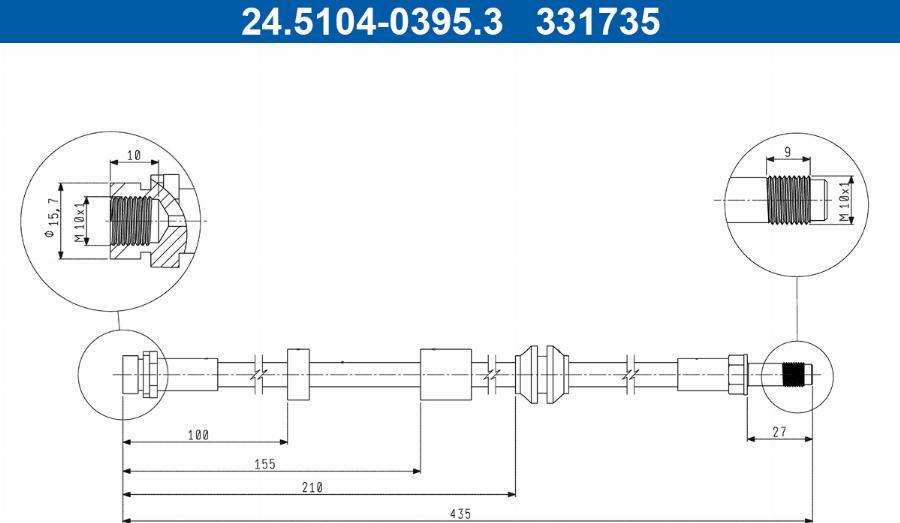 ATE 24.5104-0395.3 - Auto