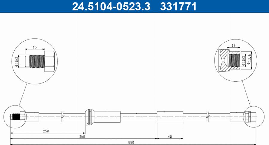 ATE 24.5104-0523.3 - Auto