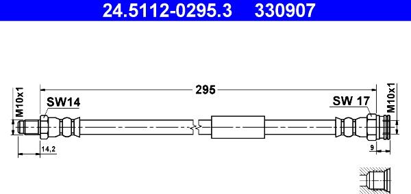 ATE 24-5112-0295-3 - Auto Part