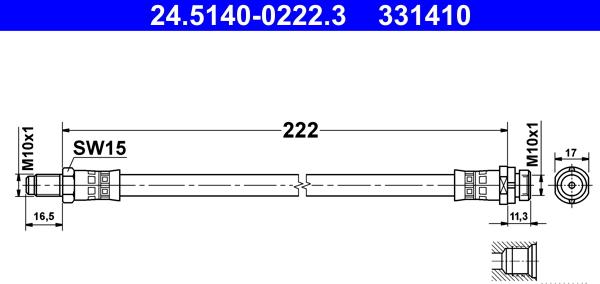 ATE 24.5140-0222.3