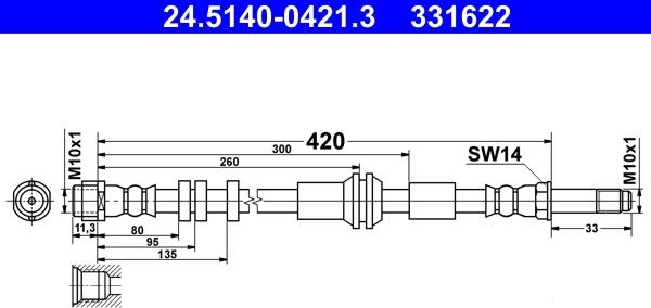 ATE 24.5140-0421.3