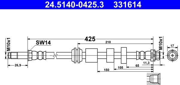 ATE 24.5140-0425.3