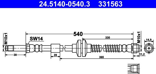 ATE 24.5140-0540.3 - BREMŽU