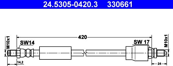 ATE 24.5305-0420.3 - Auto