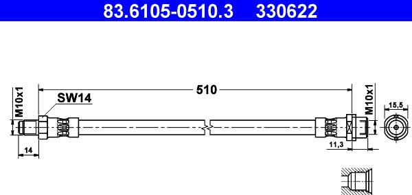 ATE 83.6105-0510.3 - Auto