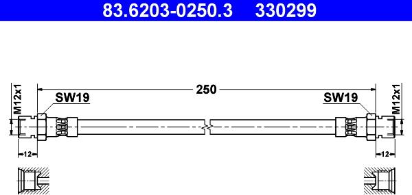 ATE 83.6203-0250.3 - BREMŽU