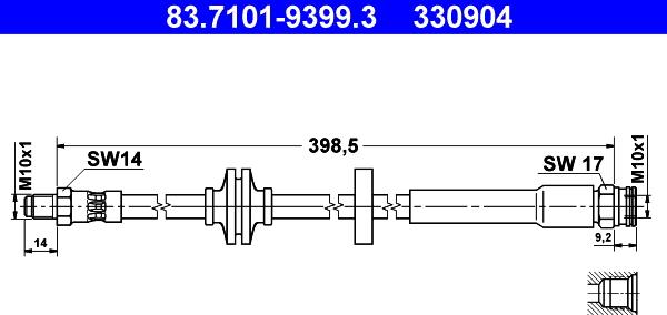 ATE 83.7101-9399.3 - Auto