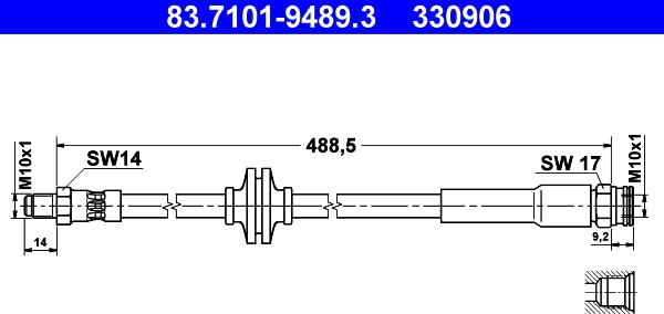 ATE 83.7101-9489.3 - Auto