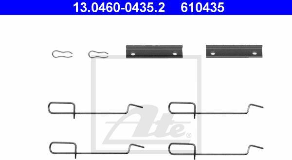 ATE 13-0460-0435-2 - Piederumu komplekts, Disku