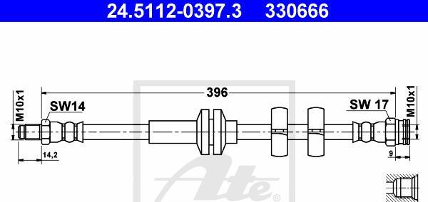 ATE 24.5112-0397.3 - Auto